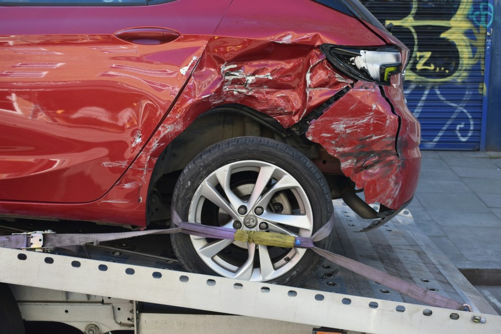 auto ongeluk