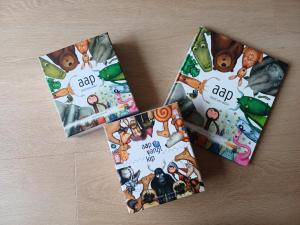 te gebruiken met aap kiest een kaart en aap leest een letter