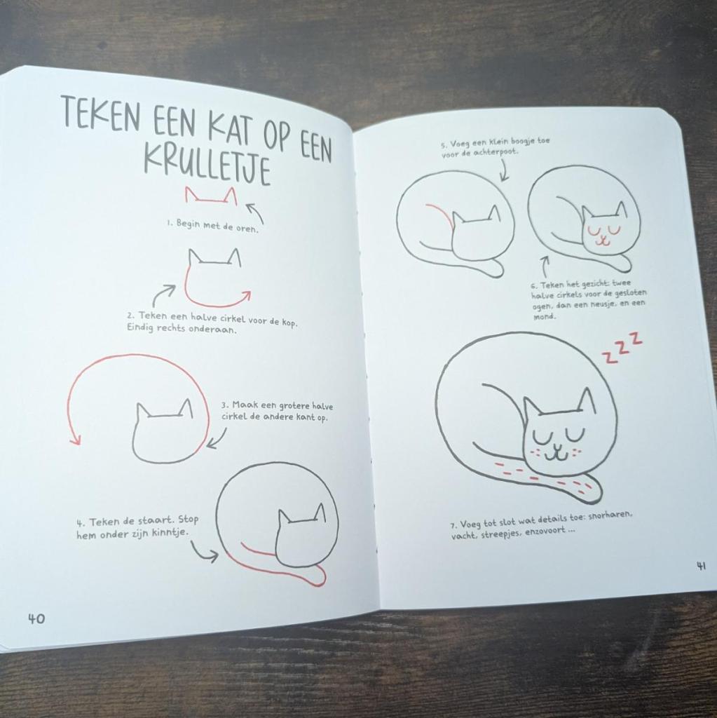 doedelen voor kattenmensen kat in een krulletje