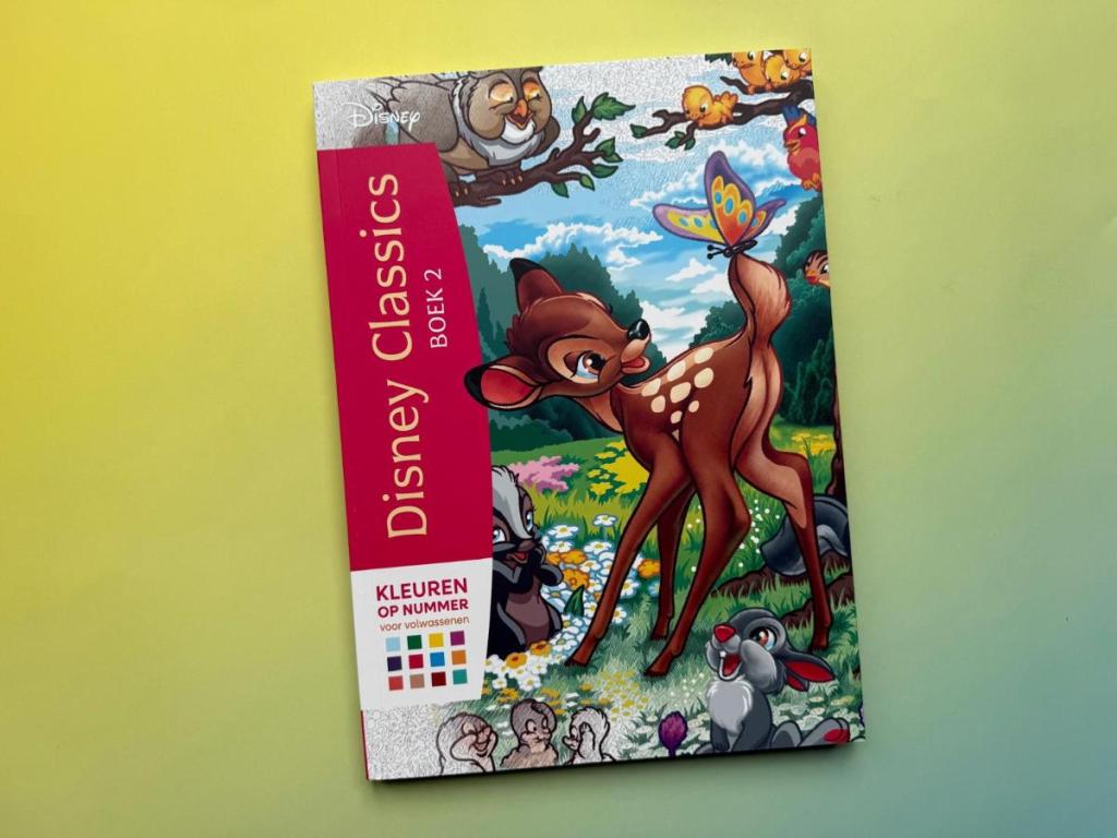 Disney kleuren op nummer voor volwassenen Classics 2
