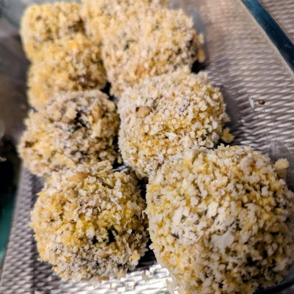 Ongebakken arancini