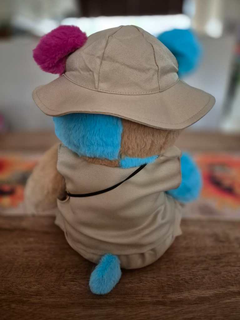 zelfgevulde knuffelbeer