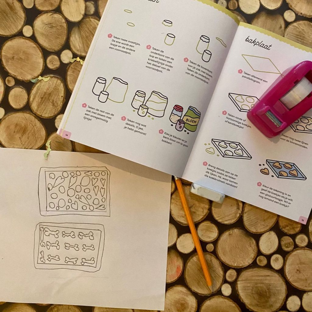 tekenen met tekenboek