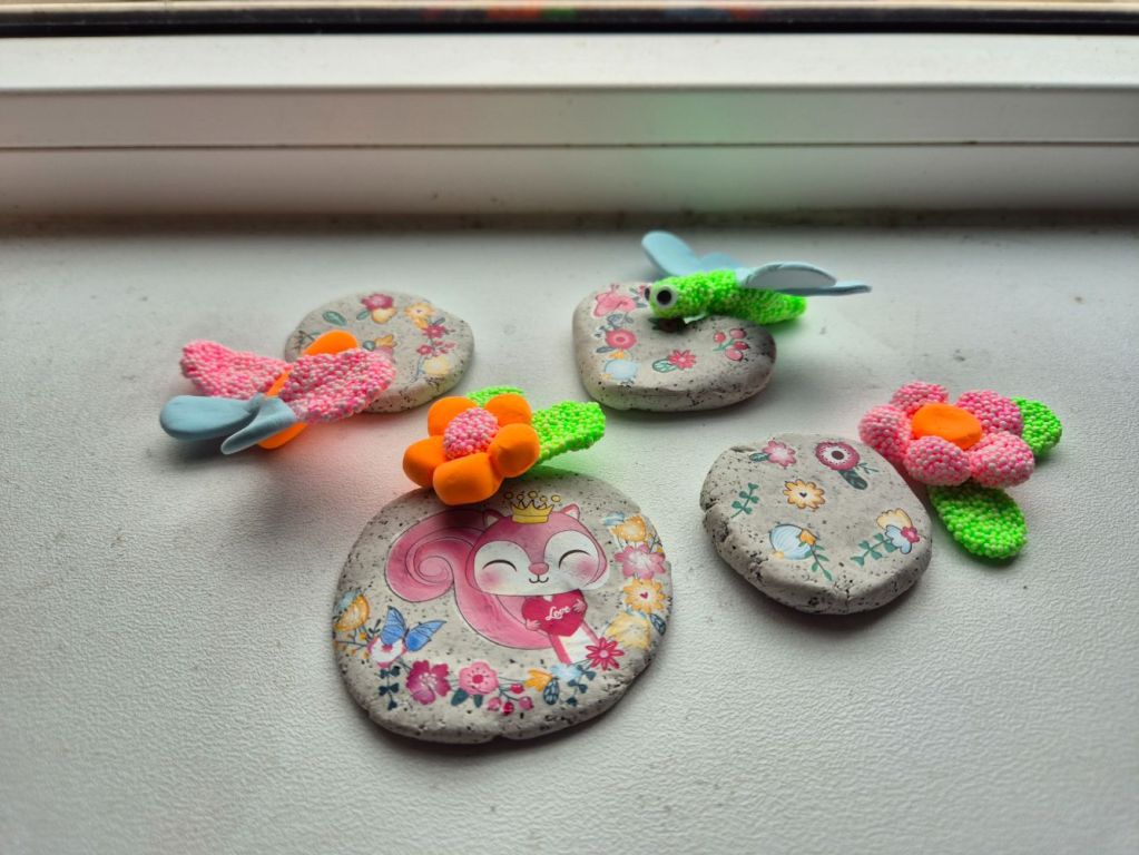 eindresultaat mini hobbyset boetseren libelles