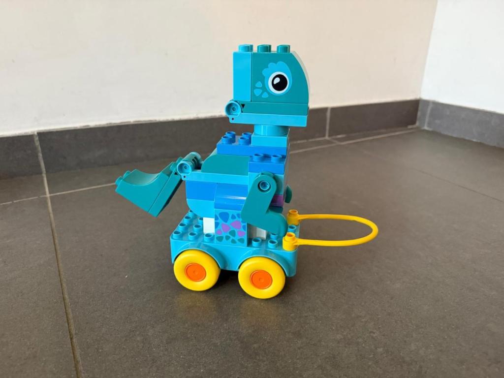blauwe dino
