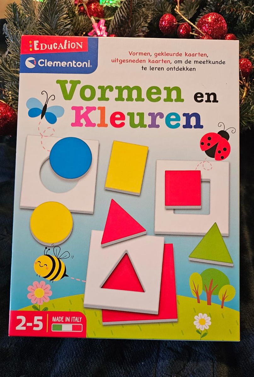Vormen en kleuren van Clementoni een leerzaam spel