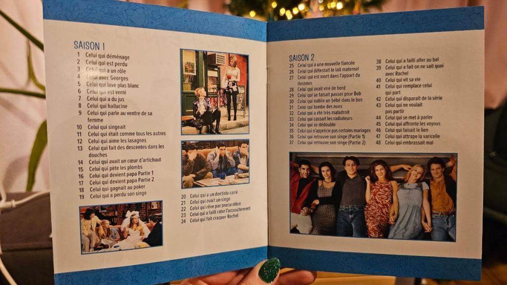 alle afleveringen FRIENDS The Complete Series in het frans