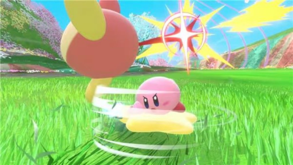 kirby air riders game nintendo switch 2 race actie