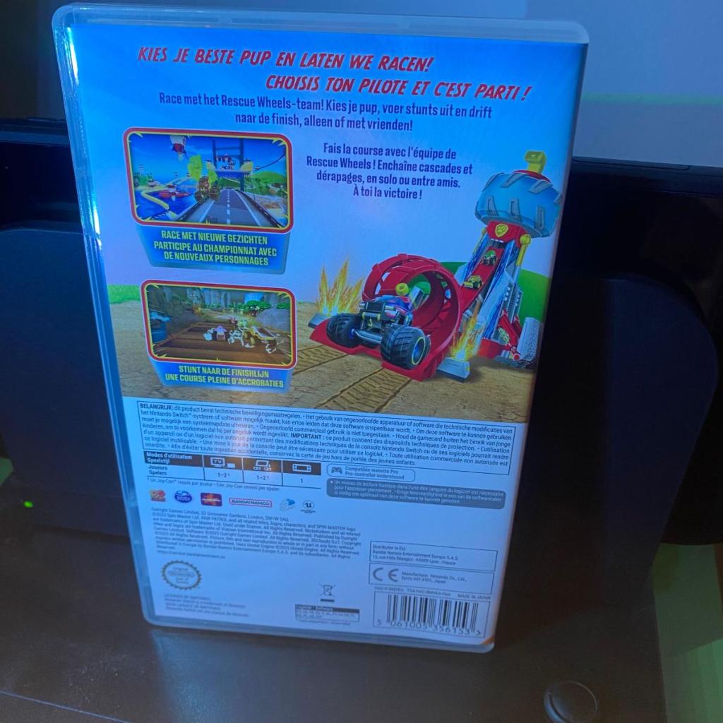 PAW Patrol Rescue Wheels Championship nintendo switch game