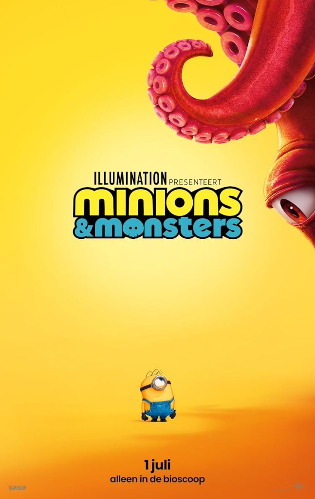 Minions 3: Minions & Monsters Kinderfilms 2026
