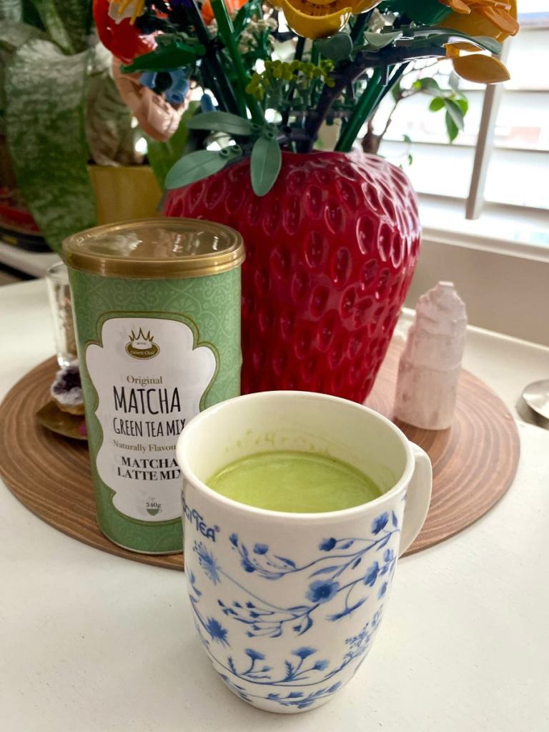 matcha latte green tea mix poeder