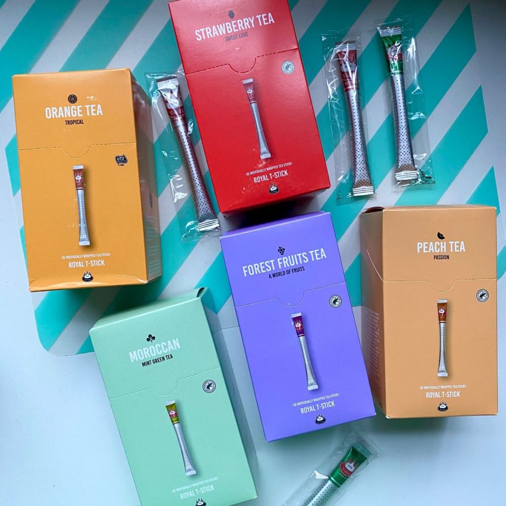 Royal T-sticks smaken