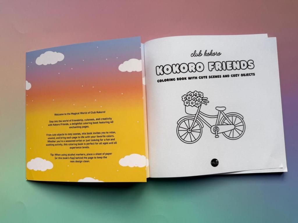 flap in kleurboek