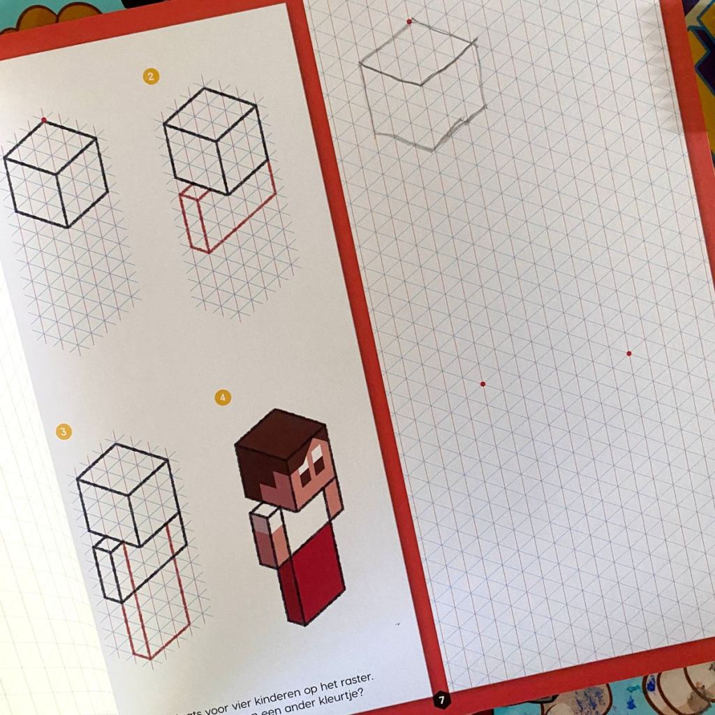 Tekenen met Minecraft Pixelart