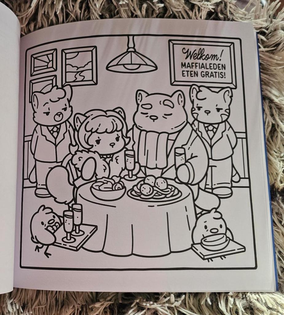 Cat crimes een cozy kleurboek