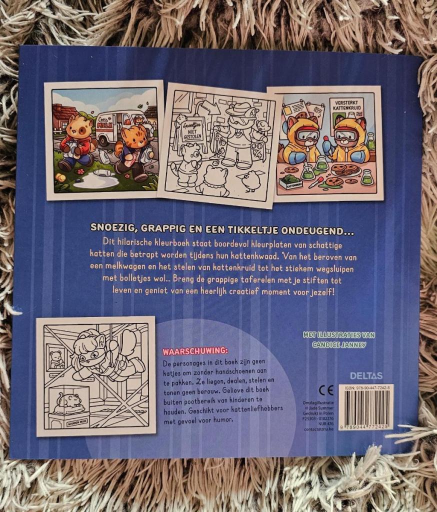 Cat crimes een cozy kleurboek