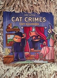 Cat crimes een cozy kleurboek