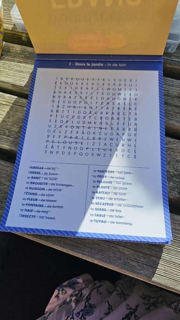 Franse woordjes leren