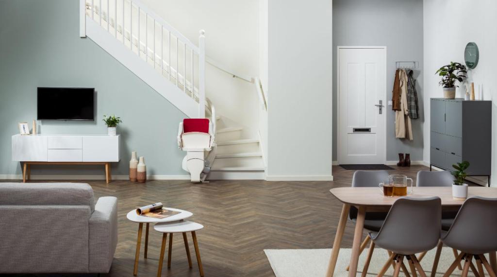 logeren bij opa en oma traplift