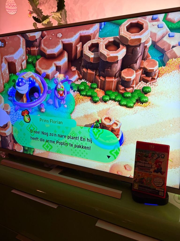 Super Mario Bros. Wonder Nintendo Switch 2 Edition en samen naar het Bellabelpark 1