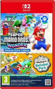 Super Mario Bros. Wonder Nintendo Switch 2 Edition en samen naar het Bellabelpark
