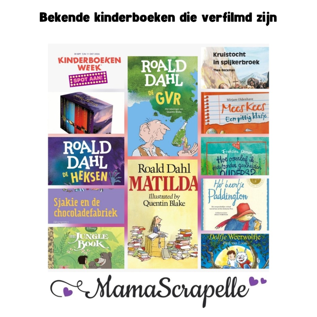 kinderboeken die verfilmd zijn