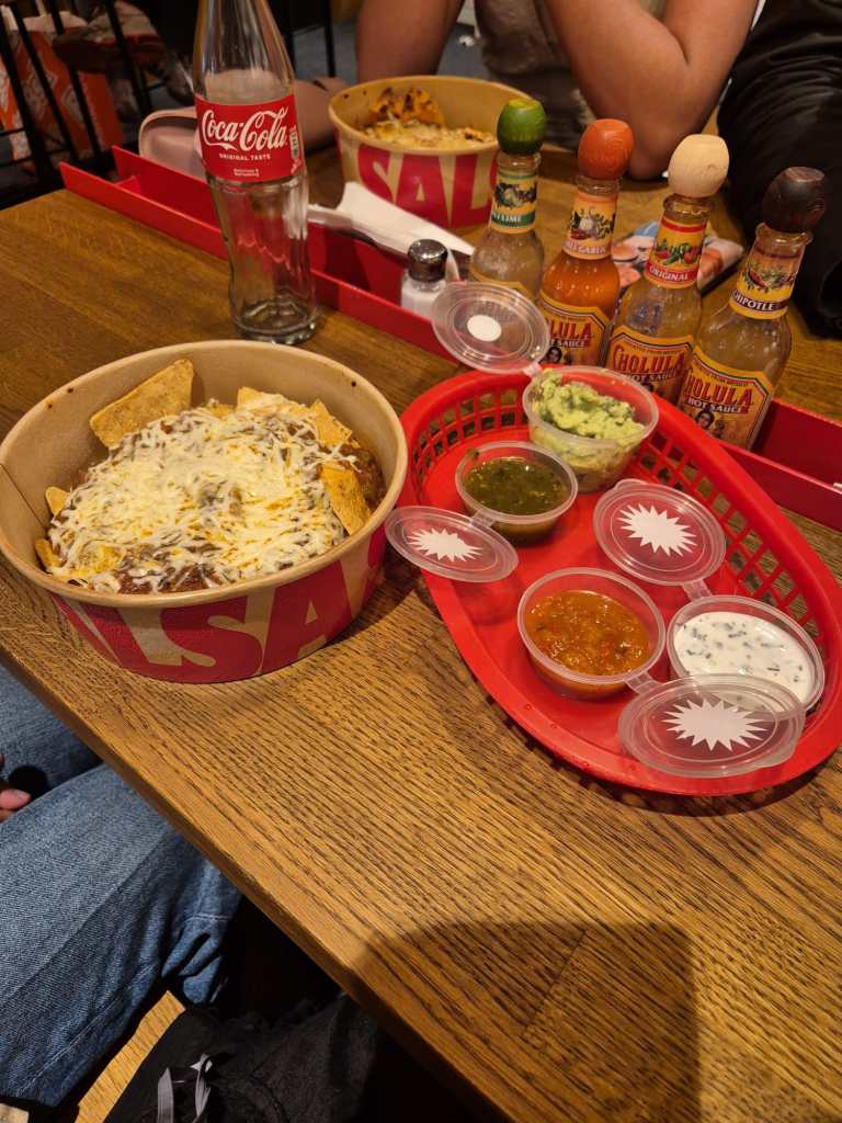 nacho's als extra naast de kidsbox