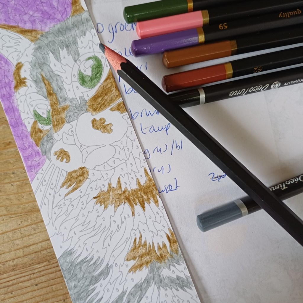kleuren op nummer boekenleggers