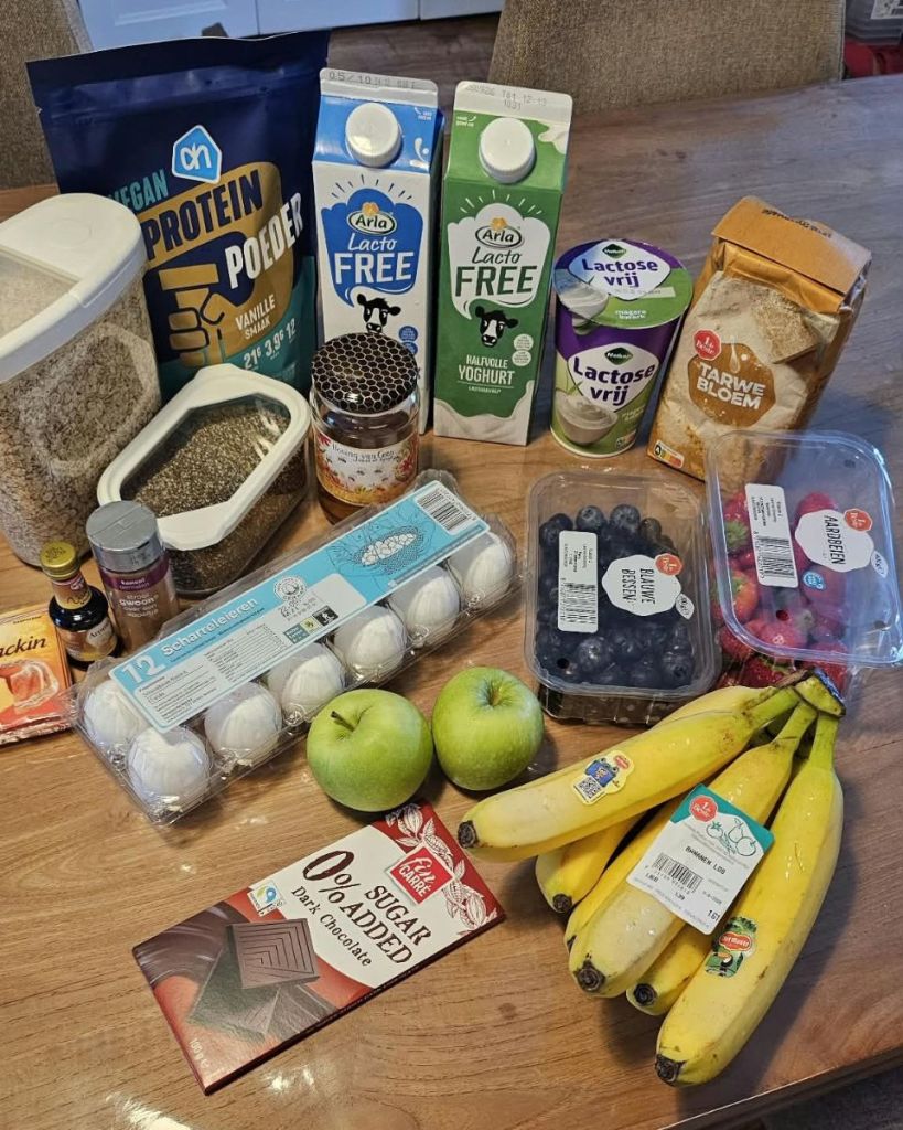 Mealprep ontbijt: eiwitrijk, suikervrij en lactosevrij