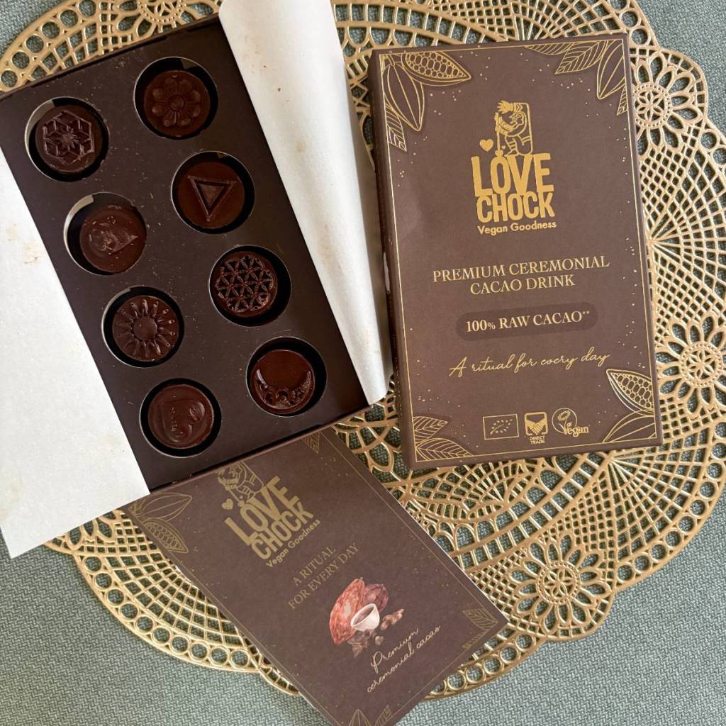 Nieuwe producten Lovechock cacao ceremonie