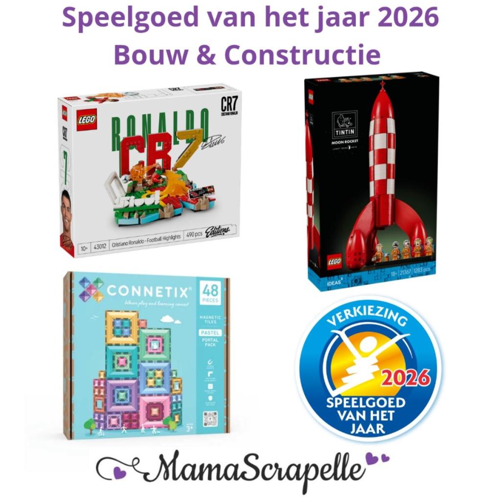 Speelgoed van het jaar 2026 - Bouw & Constructie
