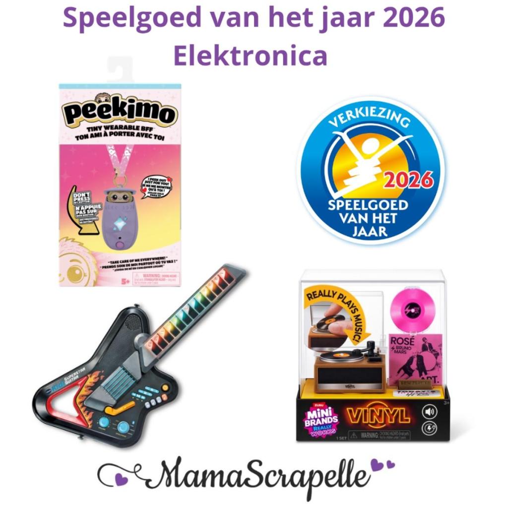 Speelgoed van het jaar 2026 - Elektronica