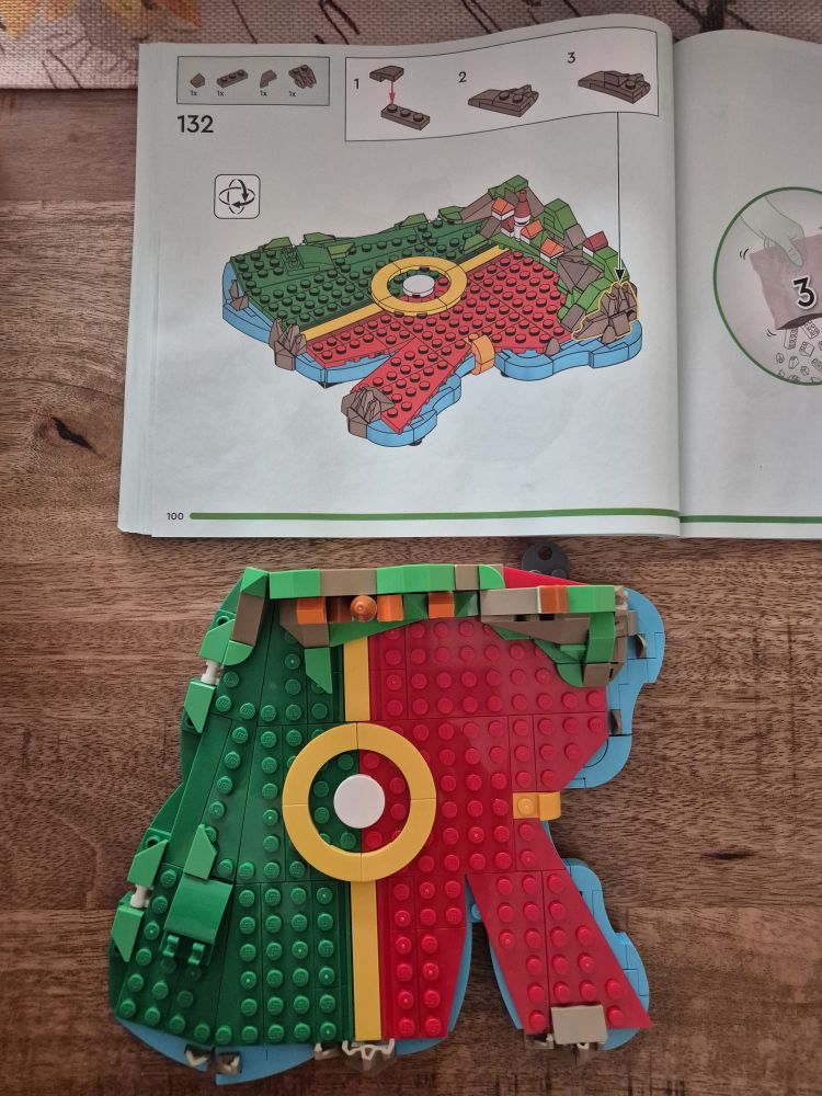 Het voetbalveld van LEGO Editions Cristiano Ronaldo