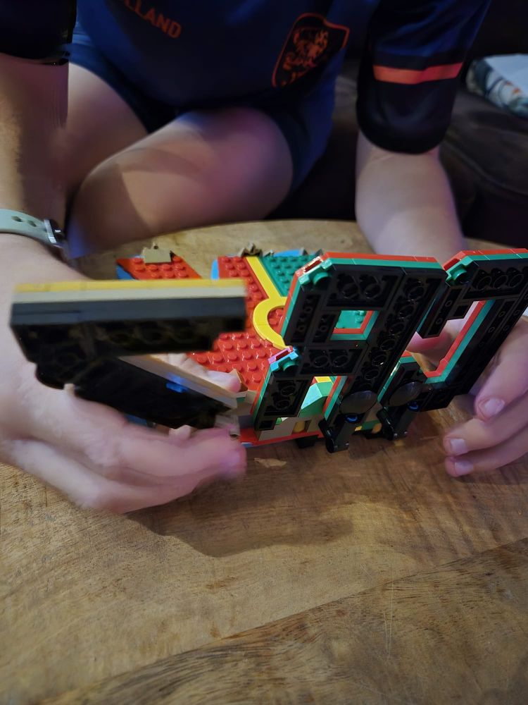 steeds meer details met LEGO