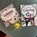 Leuke kleurboeken Halloween het enige echte horror kleurboek tim burtons the nightmare before christman coloring